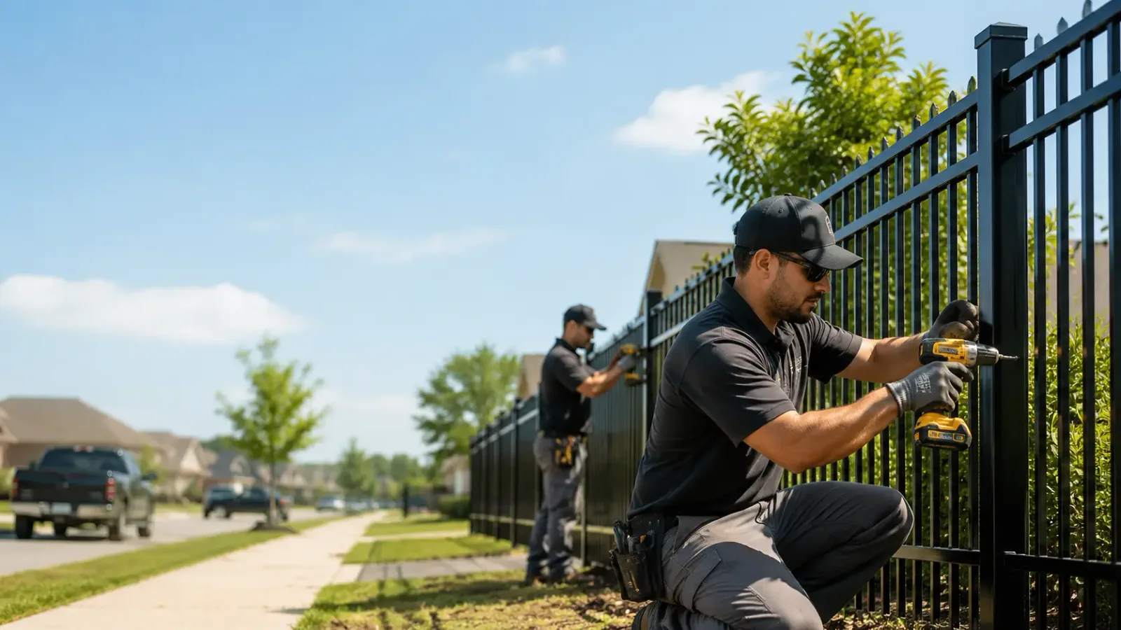 Metal Fence Installation in Coloma, WI
